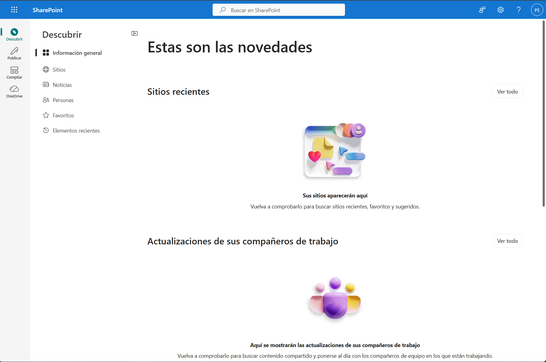 SharePoint: llocs d'equip i novetats